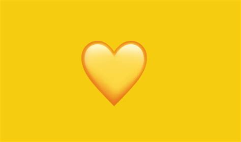 snapte sarı kalp